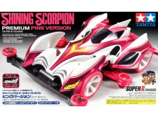 TAMIYA 四驅車 95035 限定 閃亮 粉紅蠍子號 SHINING SCORPION PINK VERSION SUPER-II CHASSIS