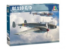 ITALERI 2794 - Scala 1 : 48  Bf 110 C/D 組裝模型 需黏著+上色