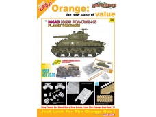 DRAGON 威龍 M4A3 HVSS POA-CWS-H5 Flamethrower + U.S. Marines Figure Set (Orange Series) NO.9124