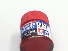 TAMIYA 油性 硝基漆 亮  紅 PURE RED LP-7  LACQUER 10ml