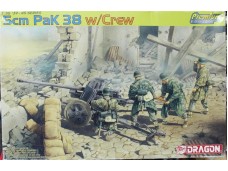 DRAGON 威龍 5cm Pak 38 w/Crew NO.6444