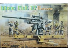 DRAGON 威龍 88mm Flak 37 mit Behelfslafette NO.6523