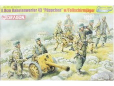 DRAGON 威龍 8.8cm Raketenwerfer 43 "Puppchen" w/Fallschirmjager NO.6528