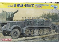 DRAGON 威龍 Sd.Kfz.7 8t Half Track Early Production NO.6545