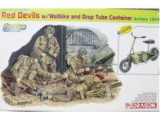 DRAGON 威龍 Red Devils w/Welbike and Drop Tube Container, Arnhem 1944 NO.6585