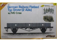 DRAGON 威龍 German Railway Flatbed Typ Ommr (2 Axle) NO.9114