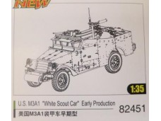 HOBBY BOSS U.S. M3A1 "White Scout Car" Early Production NO.82451