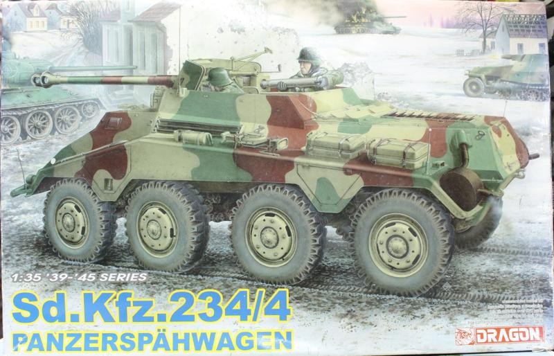 dragon 威龙 sd.kfz 234/4 panzerspahwagen no.6221